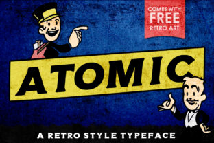 Atomic: A Handcrafted Serif with Retro Soul