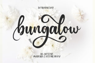 Bungalow: A Modern Script Font with Swash Power