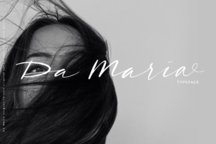 Da Maria: Playfully Romantic Script Font