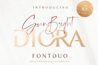 Diora Duo: Where Script Elegance Meets Serif Authority