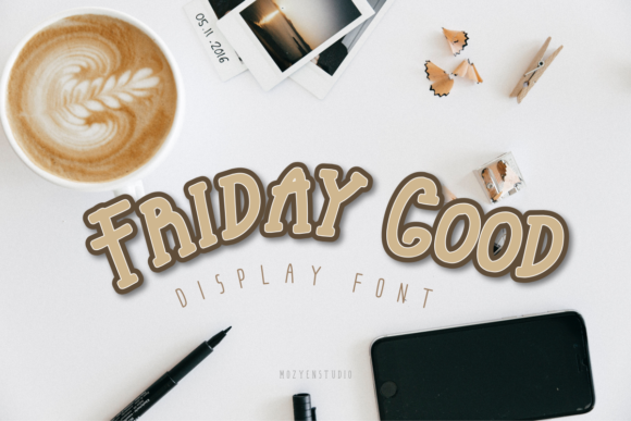 Friday Good: A Sweet, Chubby Serif That Stands Out