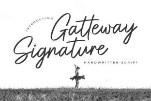 Gatteway: A Bold Signature Font