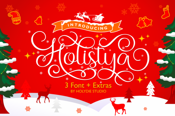 Holistya: The Holiday Font That Elevates Greeting Cards