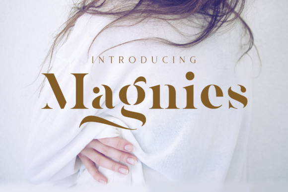Magnies: A Sweet, Standout Serif Font