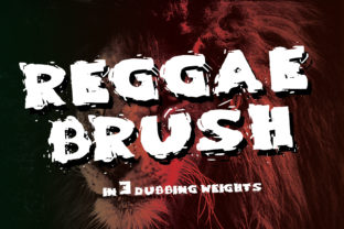 Reggae Brush: A Natural, Expressive Font for Authentic Reggae-Inspired Design