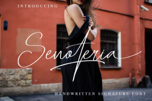 Senoteria: Where Elegance Meets Expressive Typography